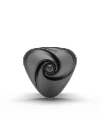 Mystim - Hearts Desire eStim Lay-On Vibrator Black